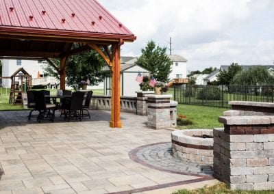 Gorgeous Patio, Pergola, and Fire Pit