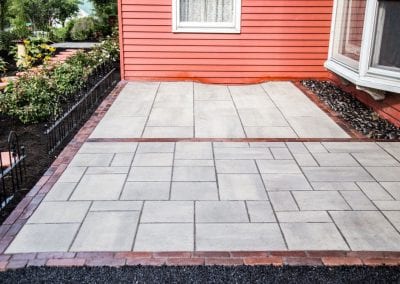 Patio, Plantings, and New Pavers